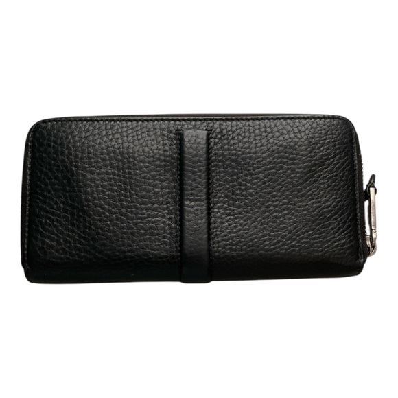 Cole Haan Black Pebbled Leather Wallet - Picture 2 of 6